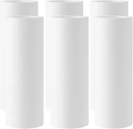 8 inch Large Surface Lint Roller Refills for Scotch-Brite 50% Stickier 8" Wide Lint Roller Replacement Refills for Pet Hair Extra Sticky 60 Sheets per Refill Pack of 6 Total 360 Sheets