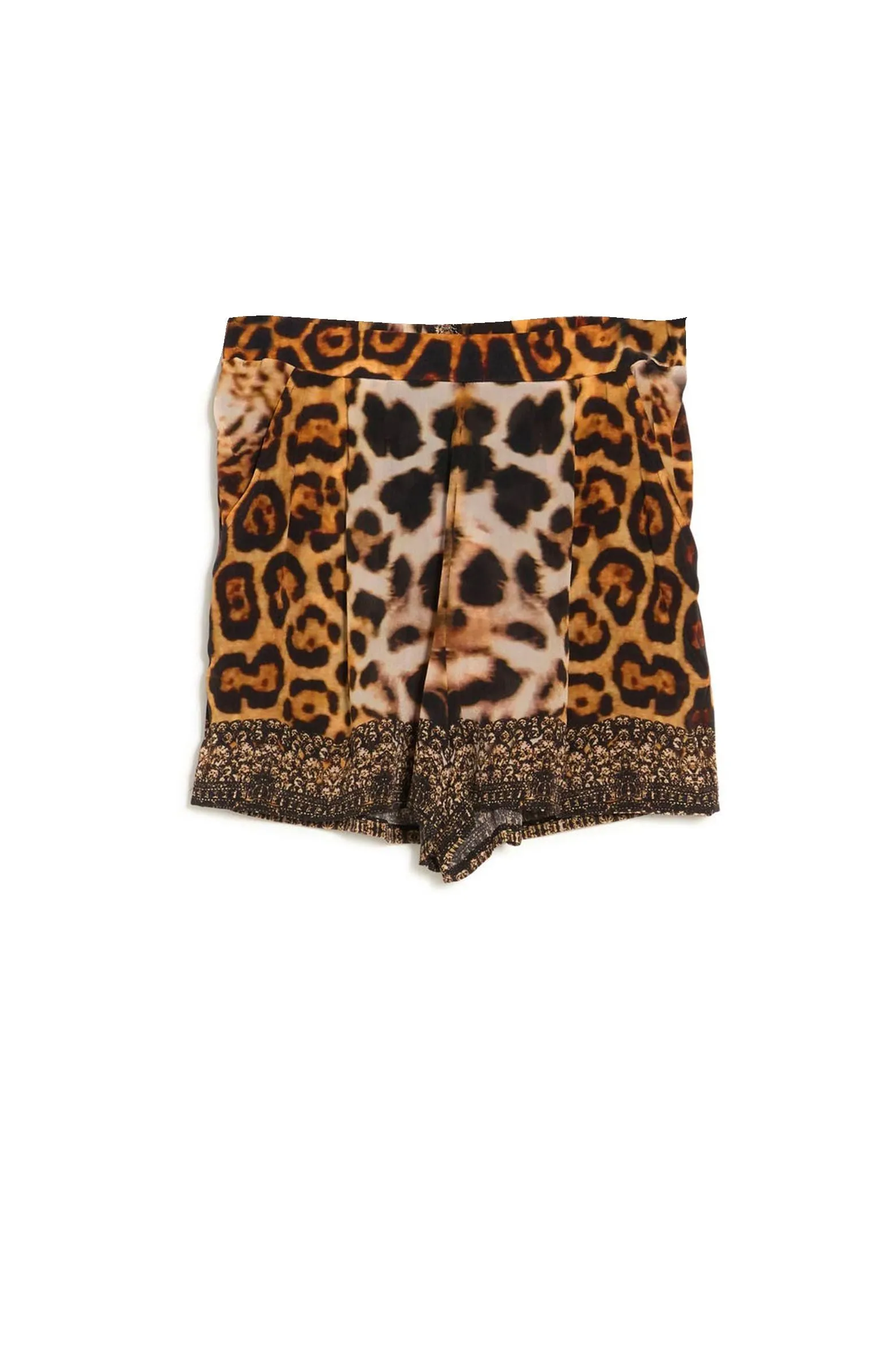 Animal Print Short For Women