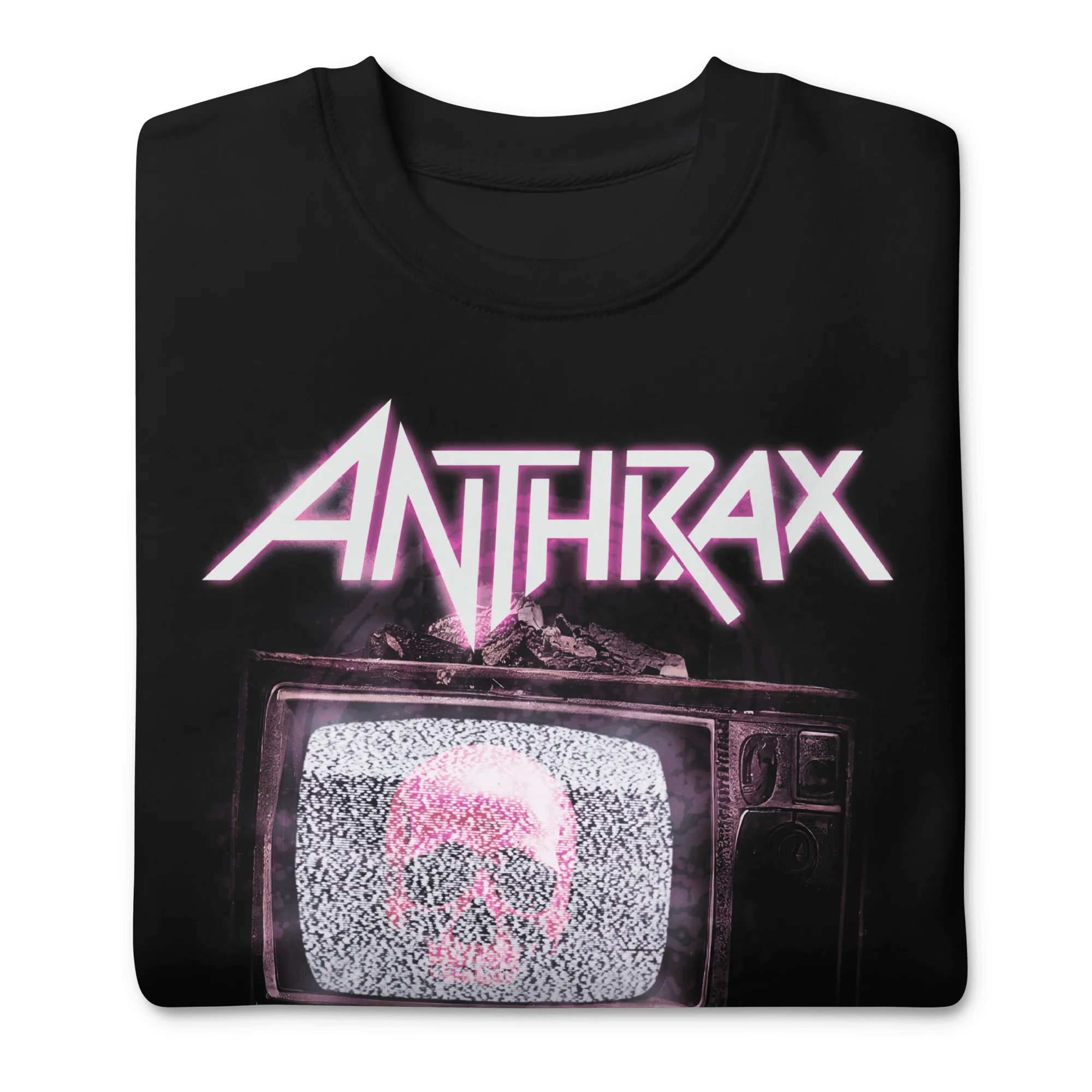Anthrax - Skull TV Sweatshirt