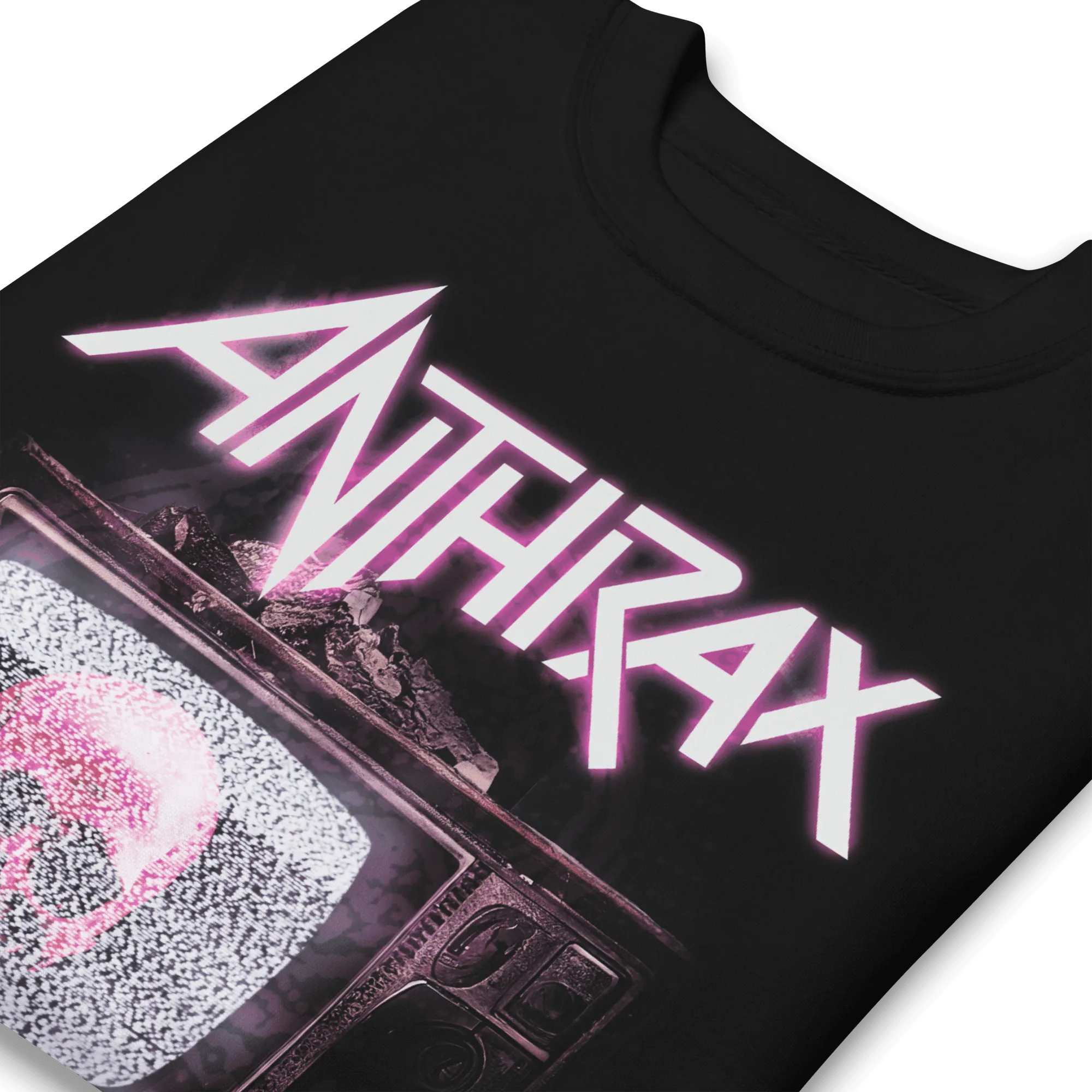 Anthrax - Skull TV Sweatshirt