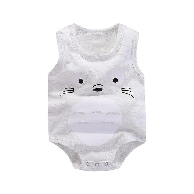 Baby Boys Girls Romper Cartoon Cat