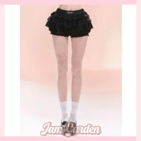 Black skirt women's summer hip-covering culottes