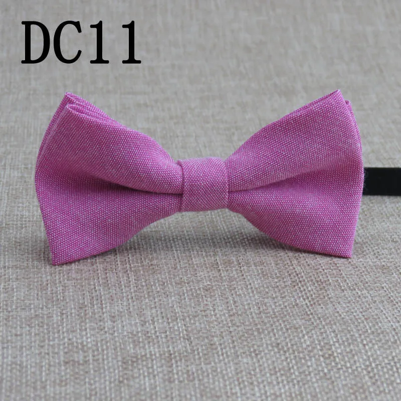 Brand New Children Bow Tie Cute Baby Bowtie Candy Colors Tuxedo Neck tie bow flower Girl Accessory Cotton Kids Bow Ties