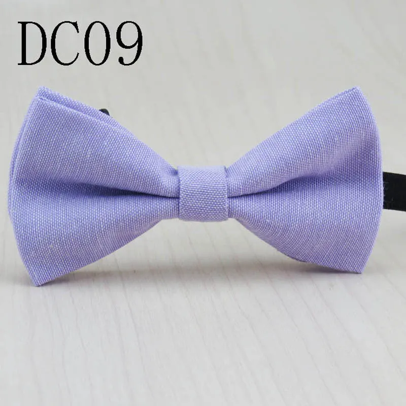 Brand New Children Bow Tie Cute Baby Bowtie Candy Colors Tuxedo Neck tie bow flower Girl Accessory Cotton Kids Bow Ties