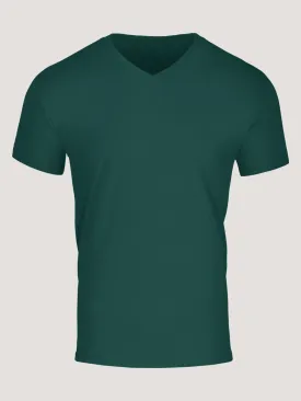Dark Emerald V-Neck