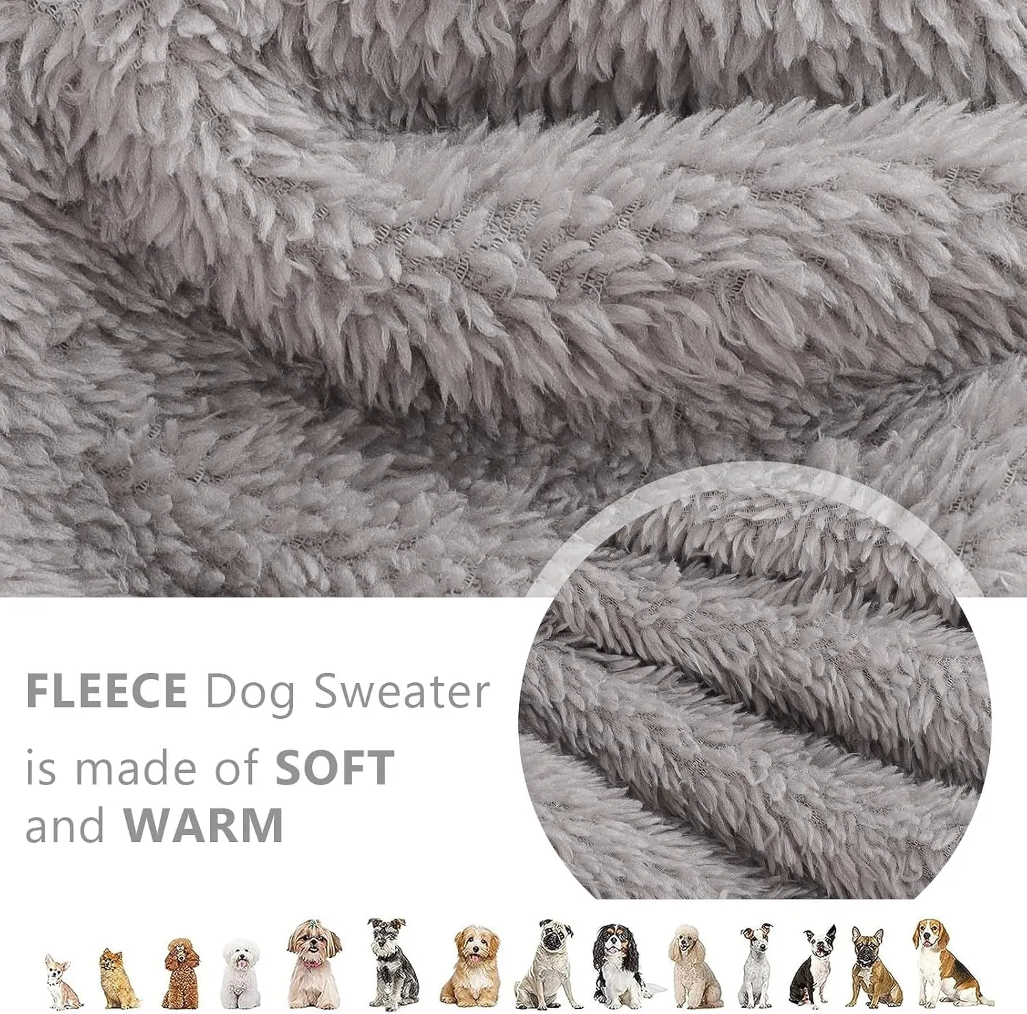 Dog Hoodie Dog Sweater Dog Winter Clothes for Small Dogs Boy Girl Pet Hoodies for Dogs Cold Weather Dog Coats Fall Dog Sweatshirt for Chihuahua Yorkie Cat Sweater Dog Costumes