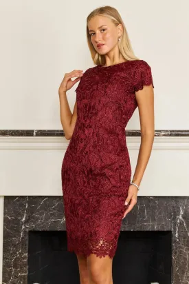 Dylan And Davids Short Lace Formal Evening Cocktail Dress