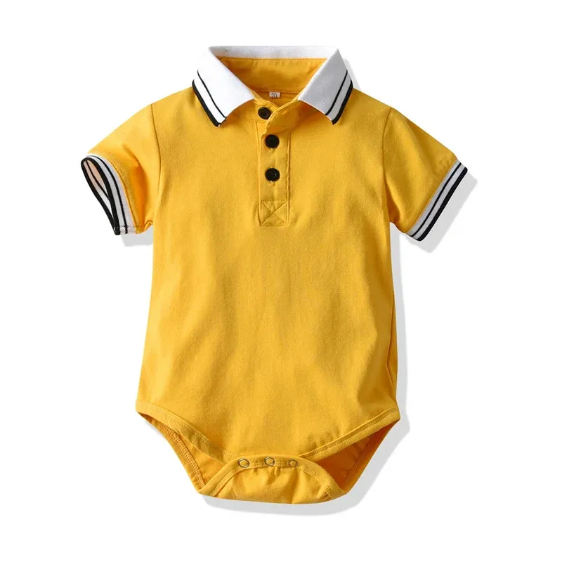Fashion Brother and Sister Matching Twin Summer Outfits Short Sleeve Casual Baby Boys Romper Cute Infant Girl Dresses