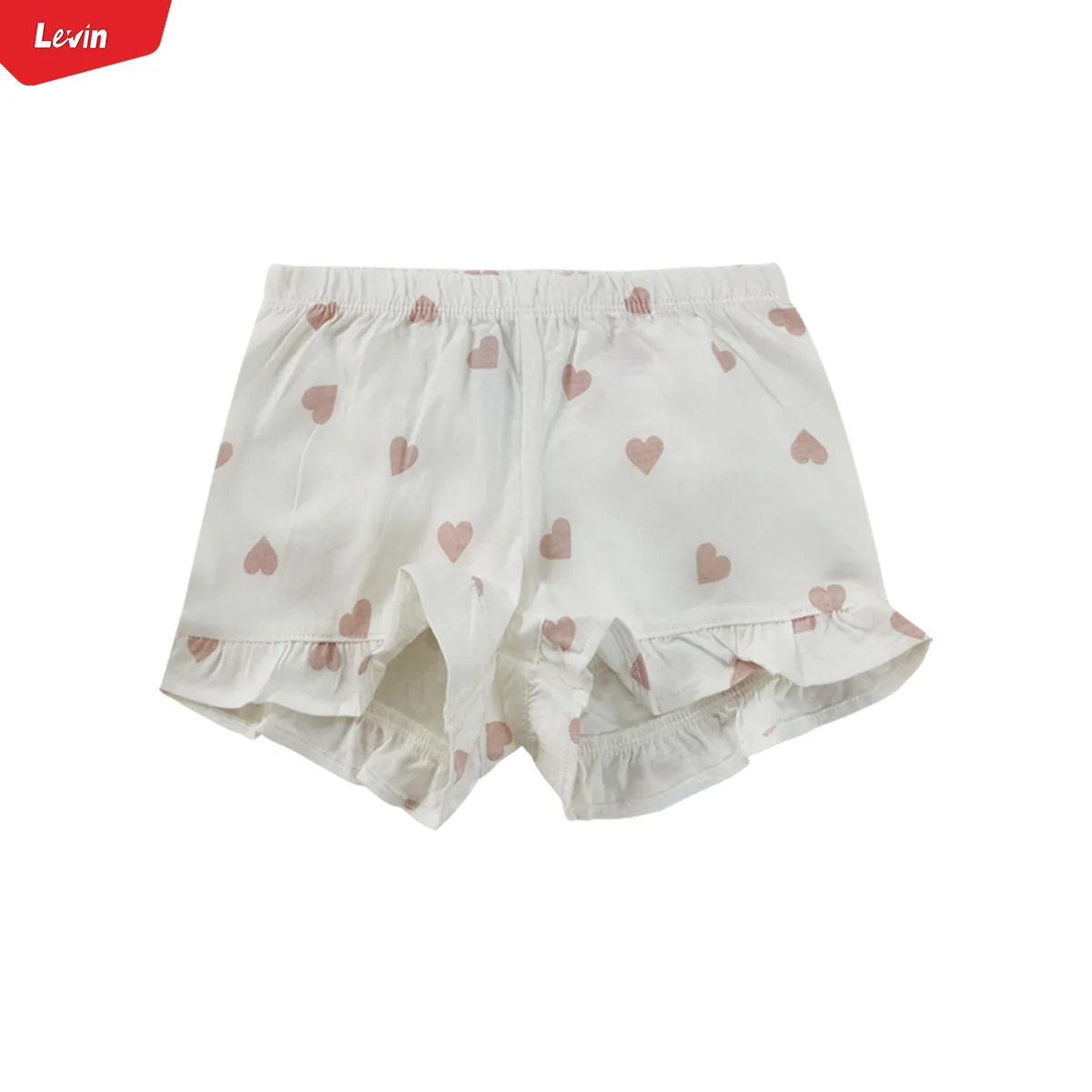 Girls Printed Cotton Jersey Shorts