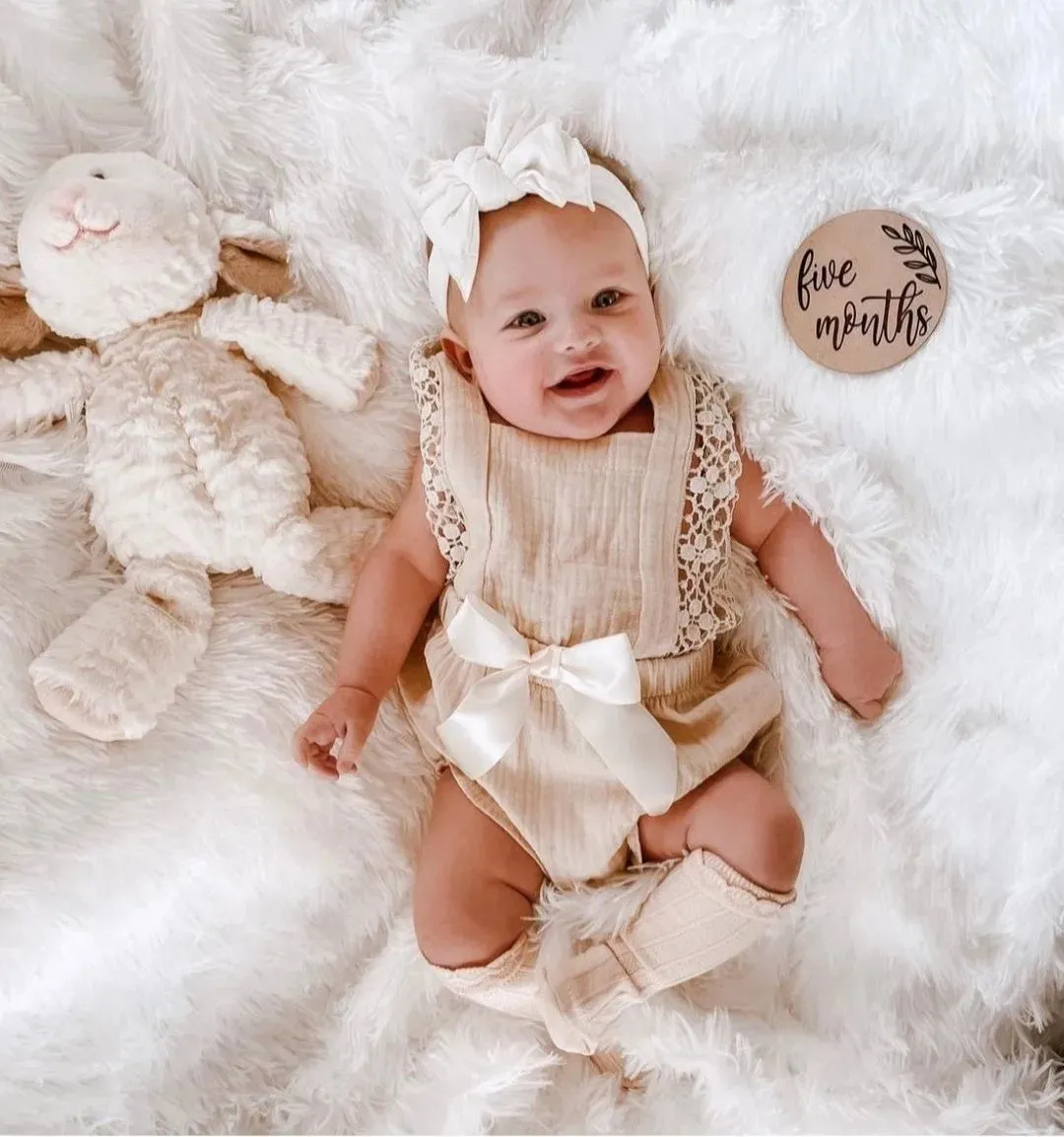 Jami Romper in Cream