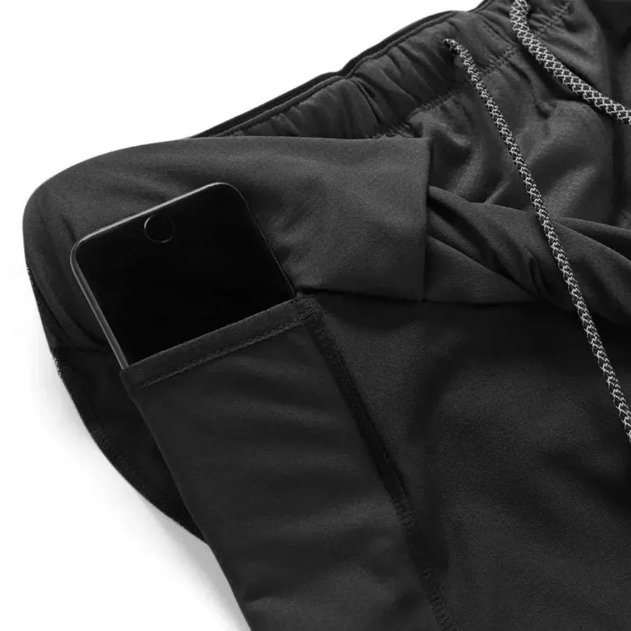 Men's Compression-Lined Workout Shorts