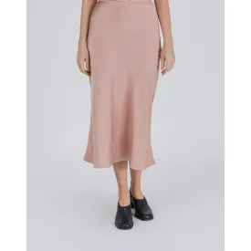 Midi Slip Skirt - Blush/Neutral