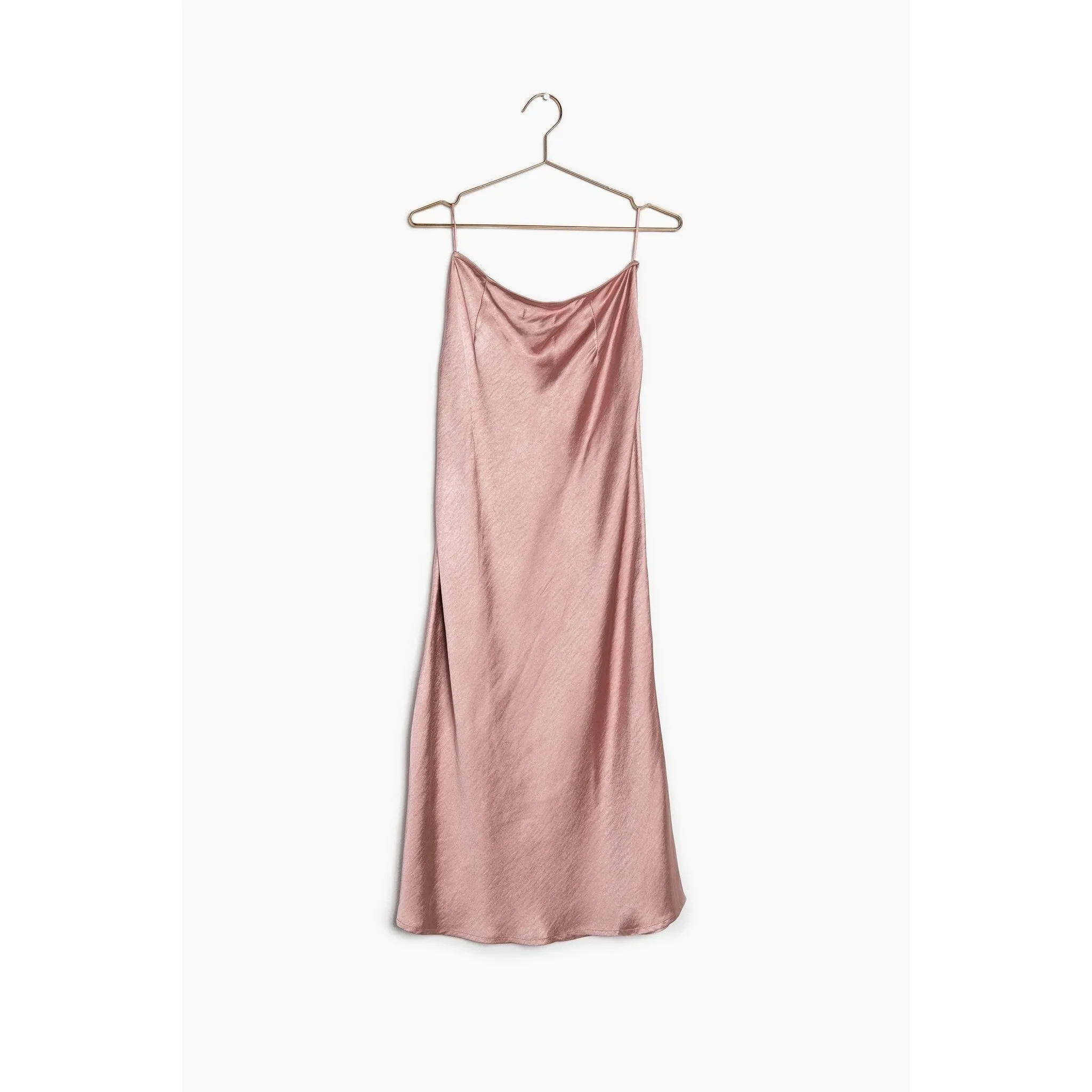 Midi Slip Skirt - Blush/Neutral