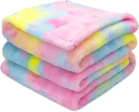 MUGD Soft Blankets Fleece Soft Fuzzy Throw Blanket Kids Warm Throw Blanket for Bed