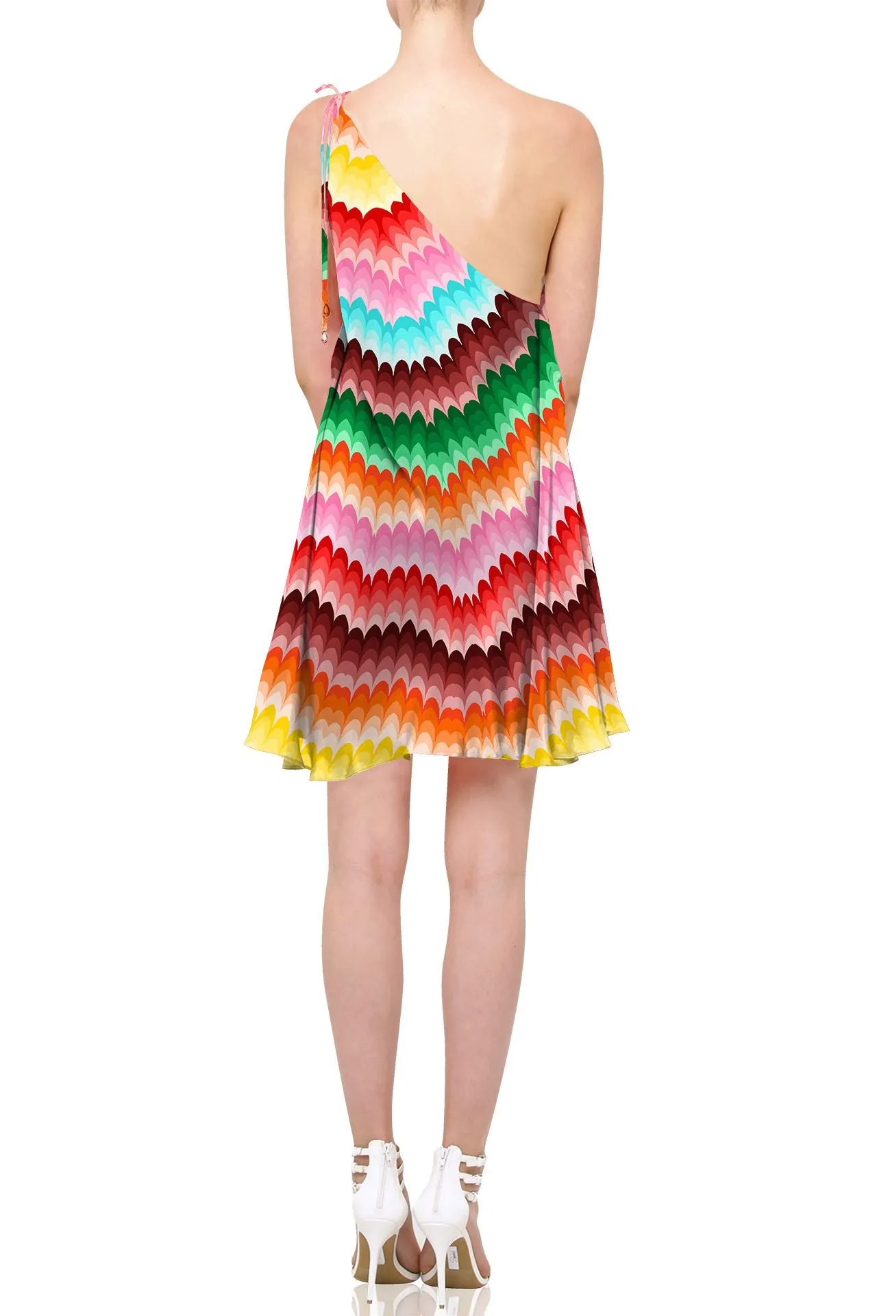 Multi Colored Evening Dress