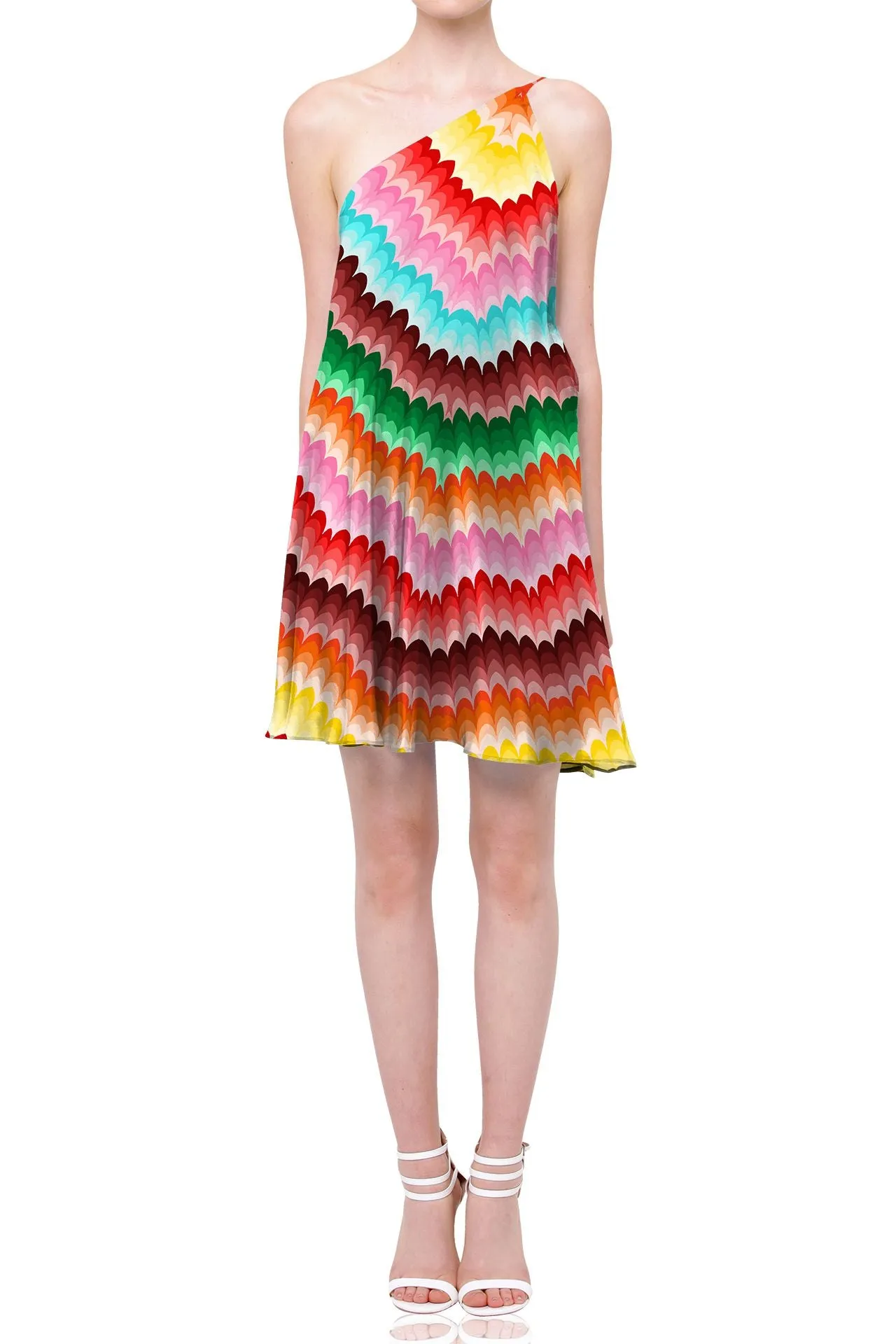 Multi Colored Evening Dress