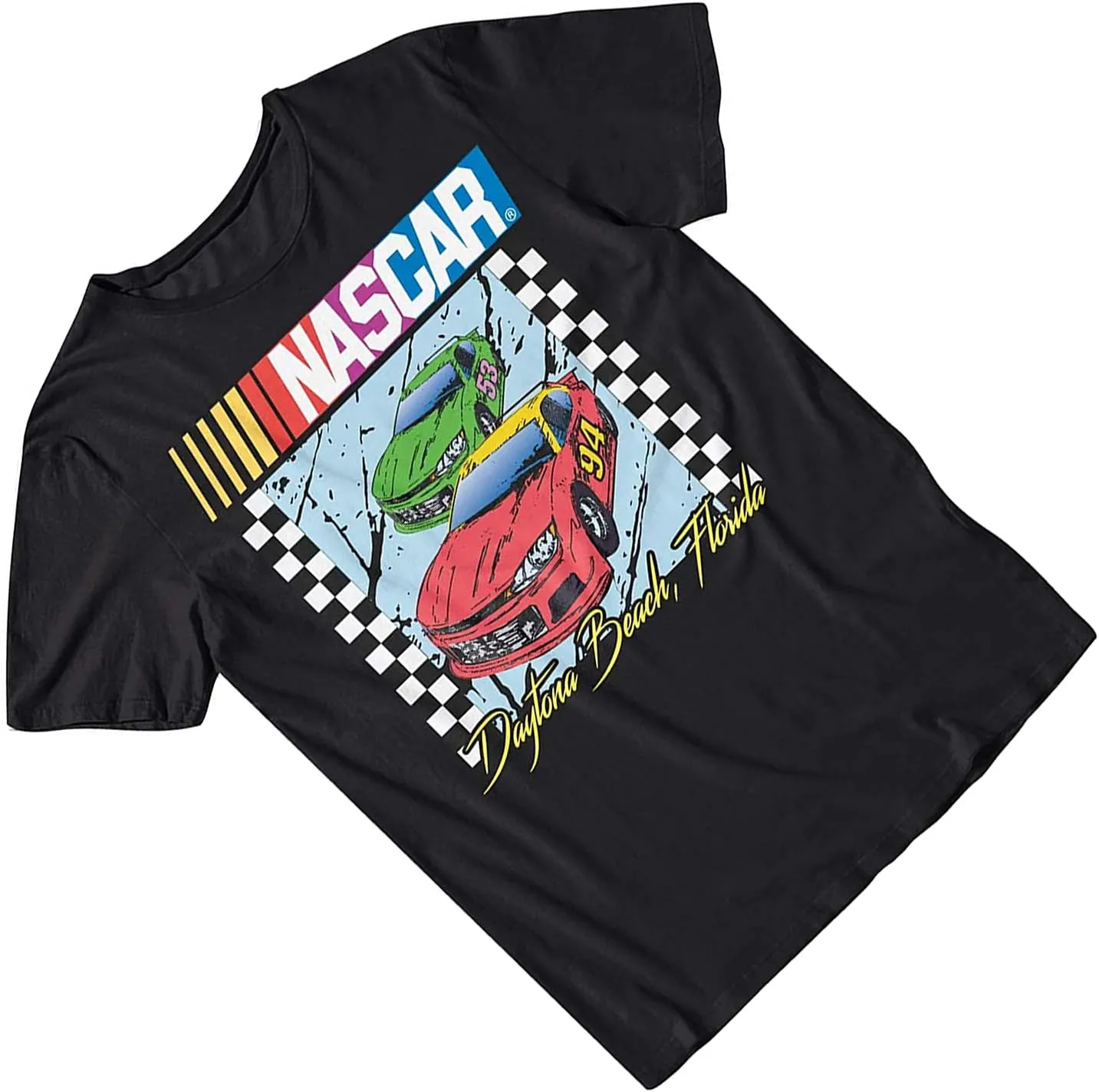 NASCAR Vintage Daytona 500 Shirt - Vintage Race Car Racing Mens Graphic T-Shirt
