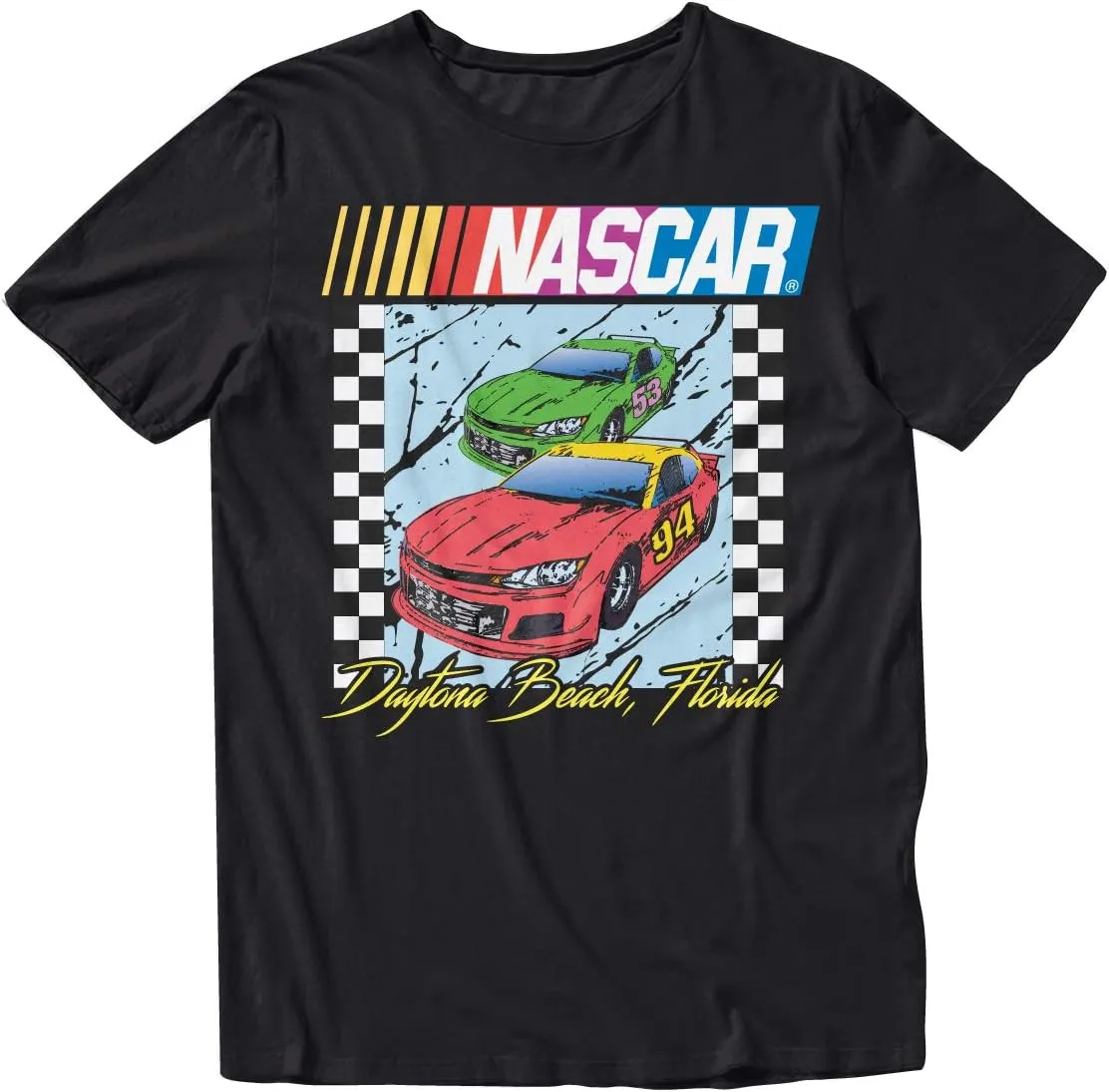 NASCAR Vintage Daytona 500 Shirt - Vintage Race Car Racing Mens Graphic T-Shirt