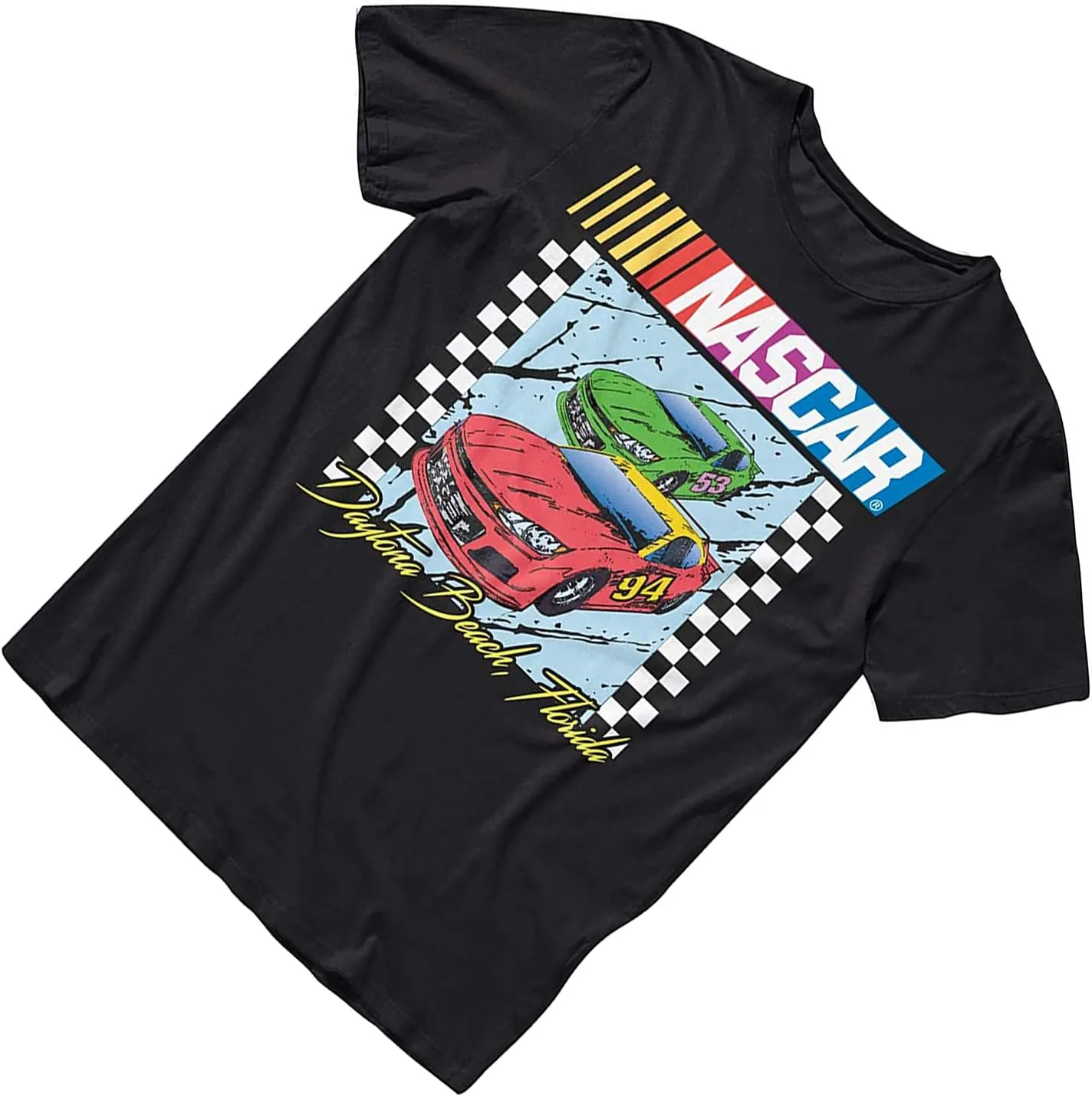 NASCAR Vintage Daytona 500 Shirt - Vintage Race Car Racing Mens Graphic T-Shirt