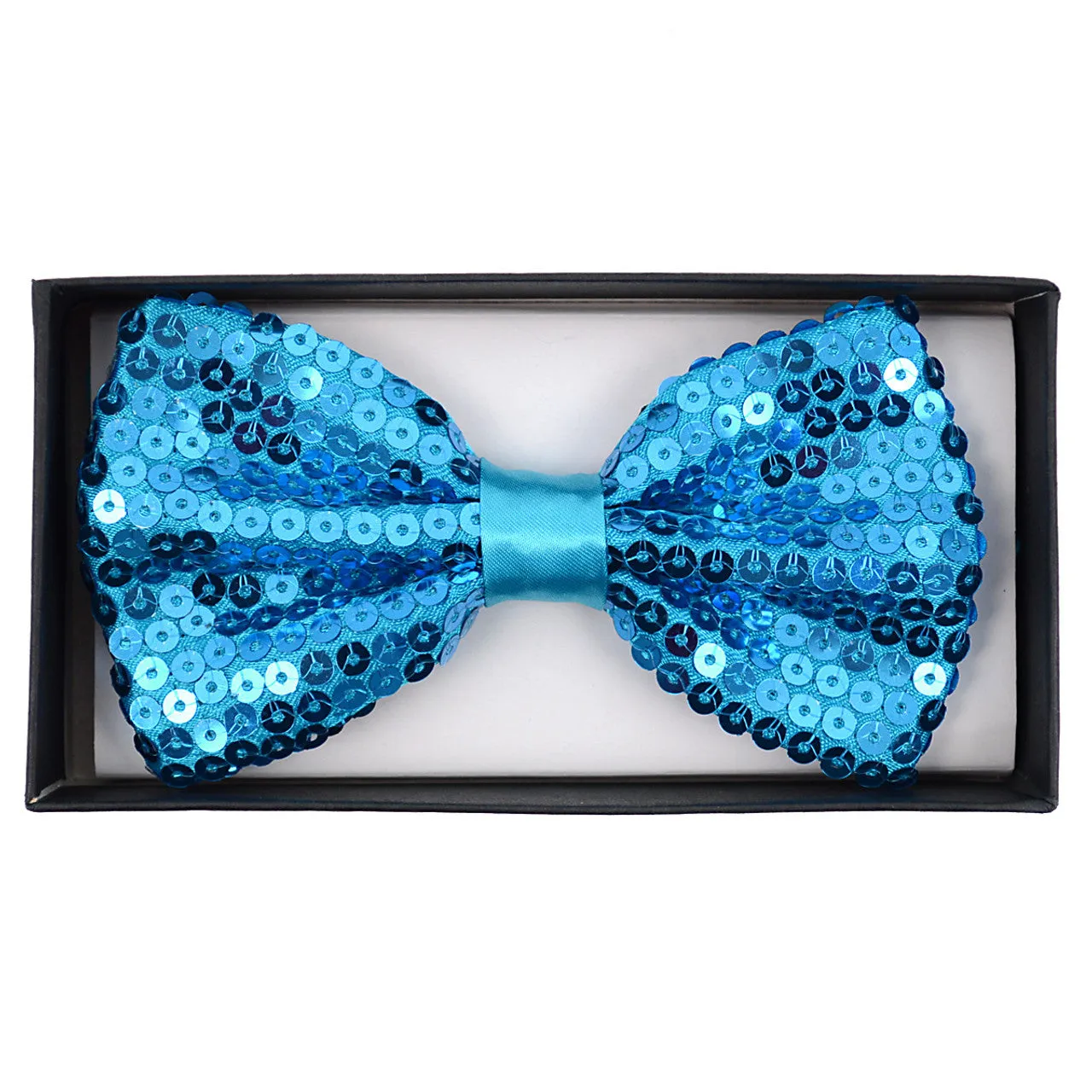 New Adult Sequin Bow Ties - 5 Colors