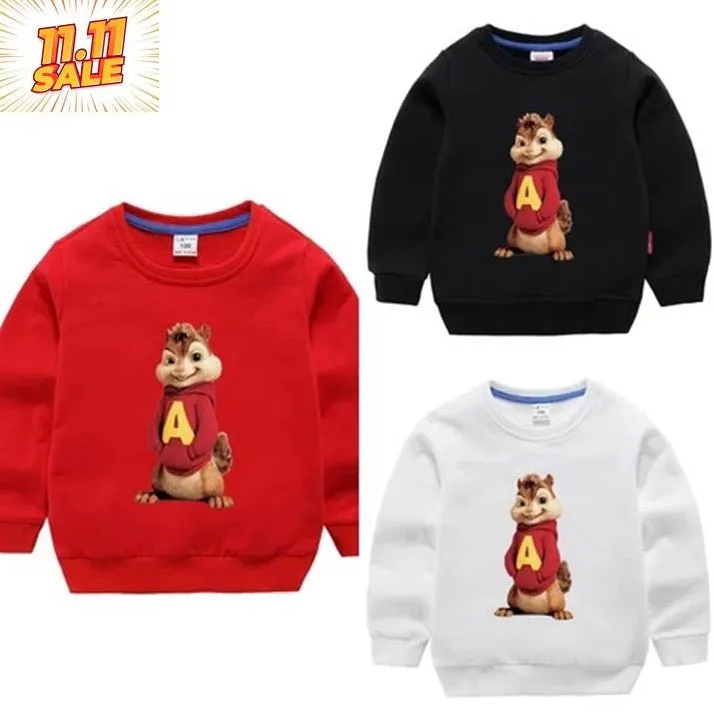 PACK OF 3 PRINTED KIDS SWEAT SHIRTS FOR BOYS (Print 104)
