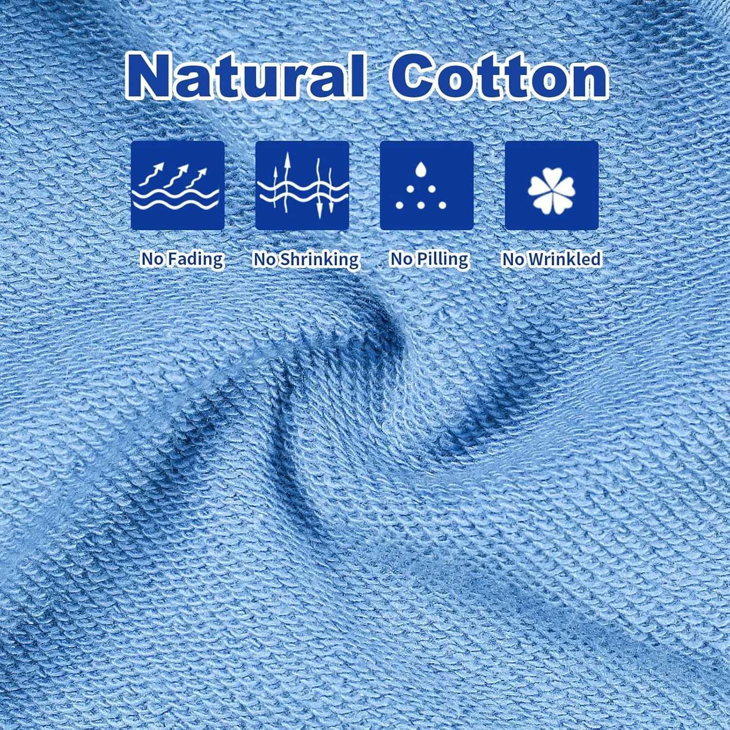 Pet Clothes for Dog, Dog Hoodies Sweatshirt with Hood and Pockets for Small Dogs (Blue Dog Hoodie, Medium)