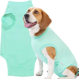 Recovery Suit for Dogs,Dog Cone Alternative Zipper Surgery Suit Female Spay,Soft Dog Surgery Suit for Anti Licking,Breathable Surgical Suit for Dogs Female Spay