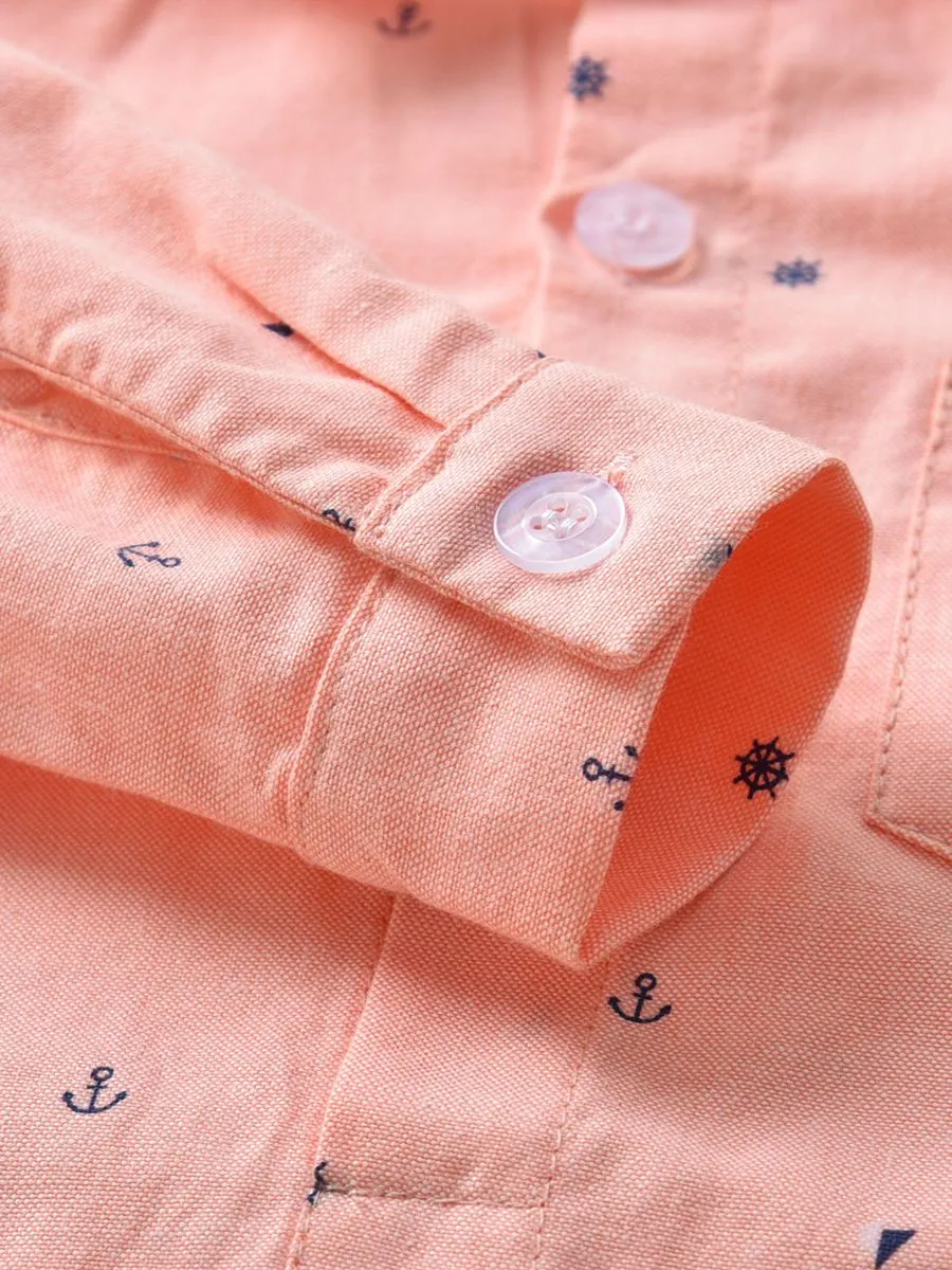 Spring Summer Full Print Baby Boy Romper Onesie with Bowtie