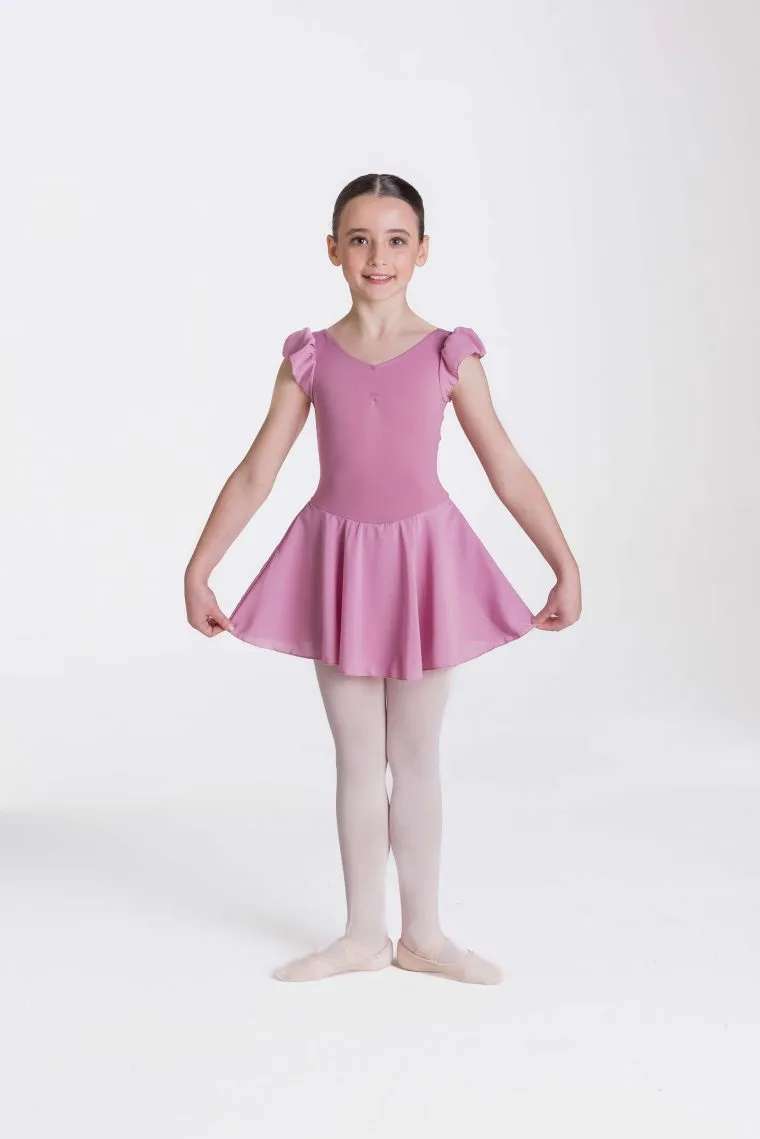 Studio 7 Cap Sleeve Chiffon Dress | Child