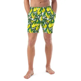 Summer Lemons Men's swim trunks