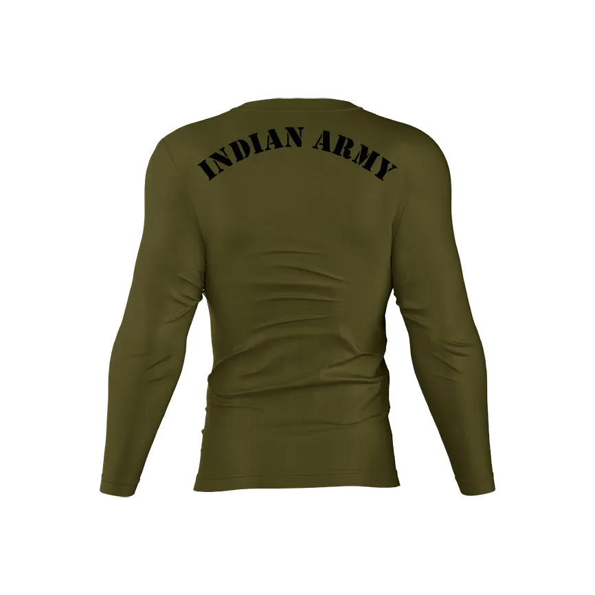 T-Shirt - Indian Army - Back Printed- Full Sleeve