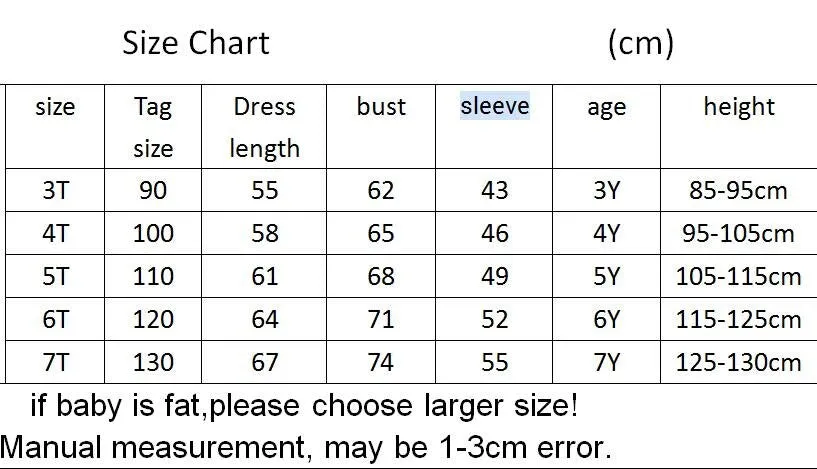 Toddler Girl Autumn Long Sleeve Girl Princess Dress - BTGD8461