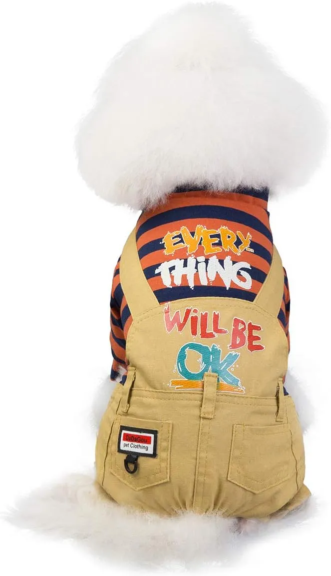 Trudz PET Dog Coat Dog Clothes Hoodies, Medium (M), Orange, Cotton/Fleece Blend, Snowproof & Anti-wind, 4 Legs, Small & Medium Dogs & Cats