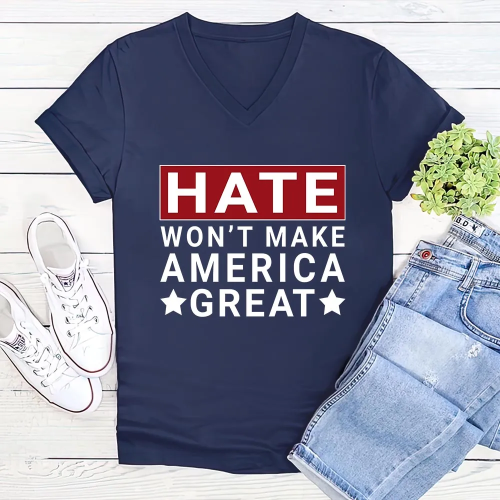 Women's V-neck T-shirt TSVB524
