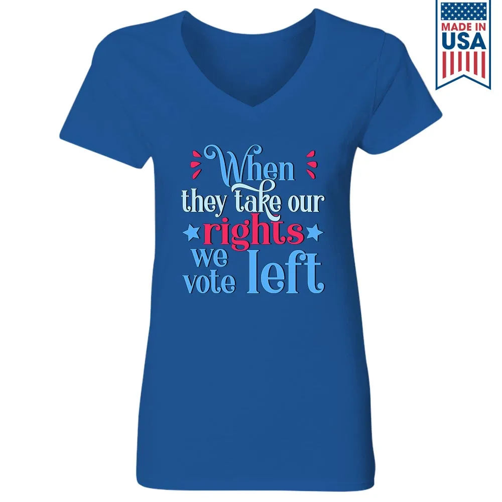 Women's V-neck T-shirt TSVB576
