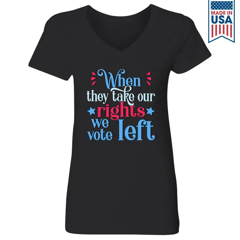 Women's V-neck T-shirt TSVB576