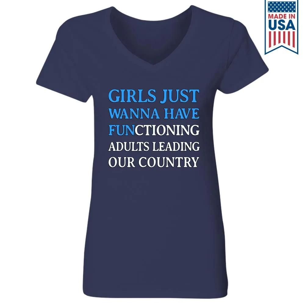 Women's V-neck T-shirt TSVB690