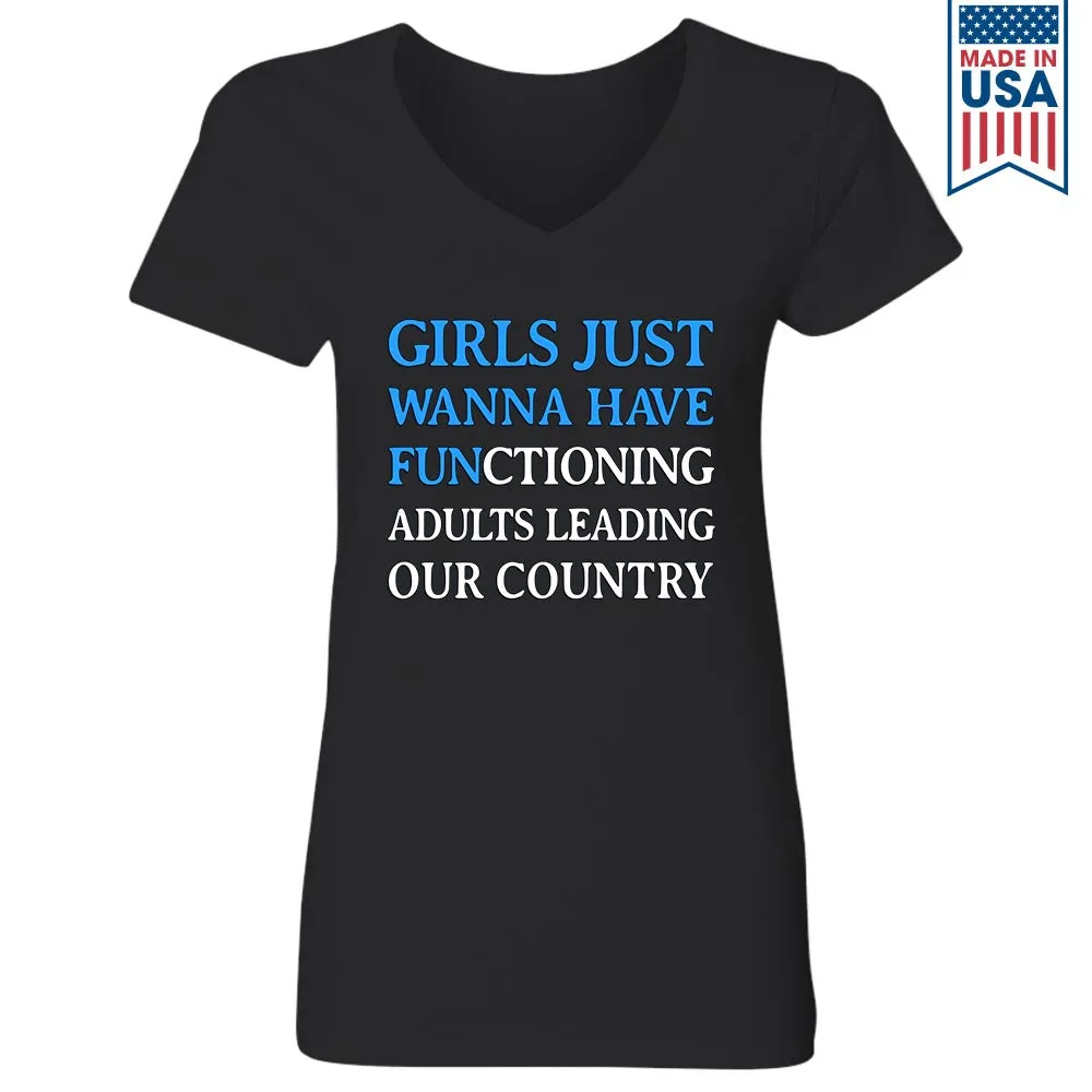 Women's V-neck T-shirt TSVB690