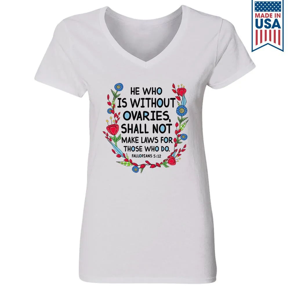 Women's V-neck T-shirt TSVW579