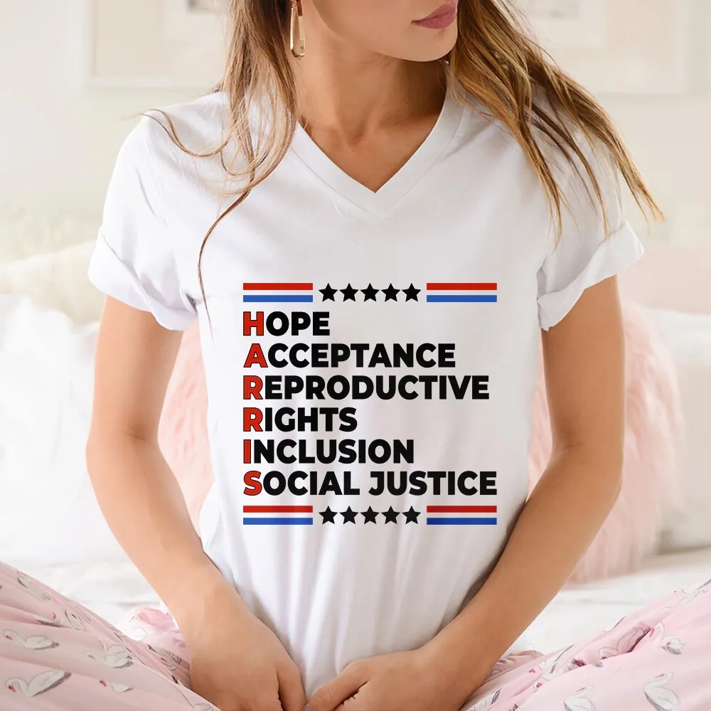 Women's V-neck T-shirt TSVW687