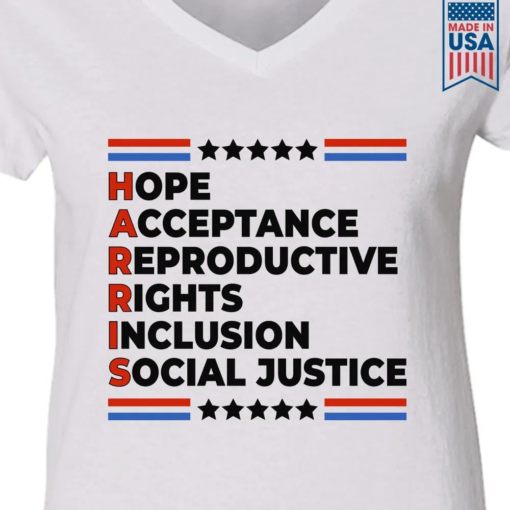 Women's V-neck T-shirt TSVW687